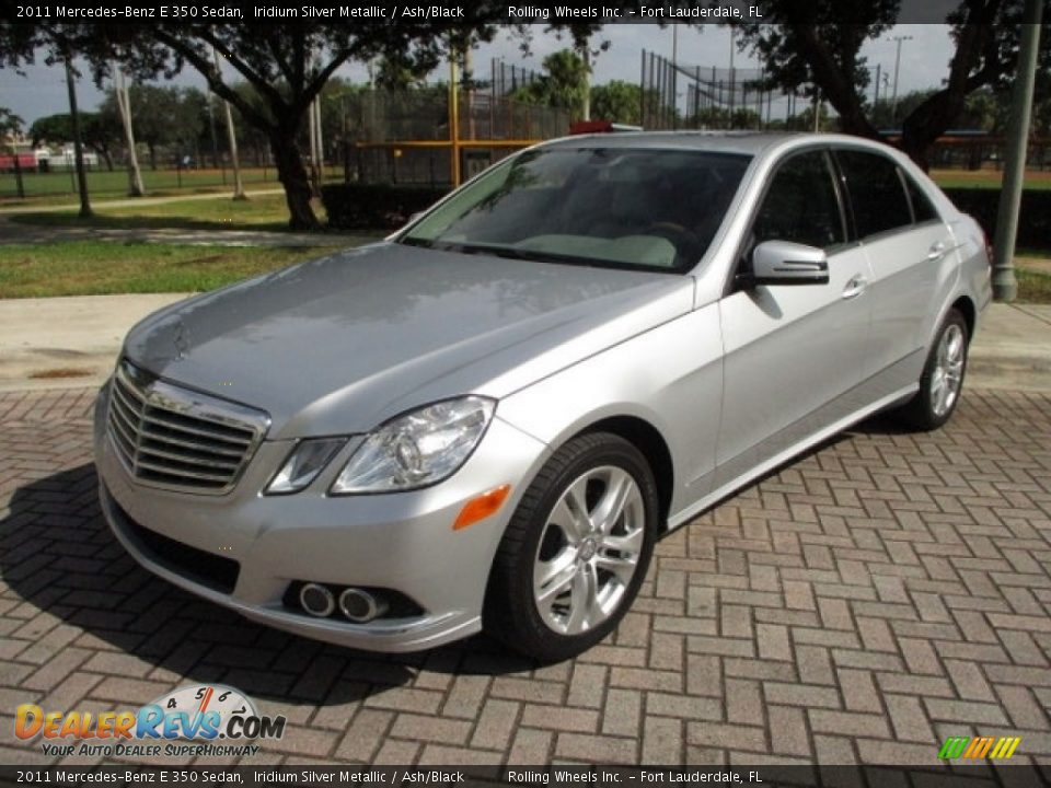 2011 Mercedes-Benz E 350 Sedan Iridium Silver Metallic / Ash/Black Photo #1