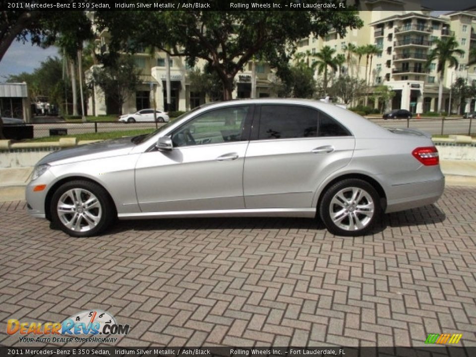 2011 Mercedes-Benz E 350 Sedan Iridium Silver Metallic / Ash/Black Photo #3