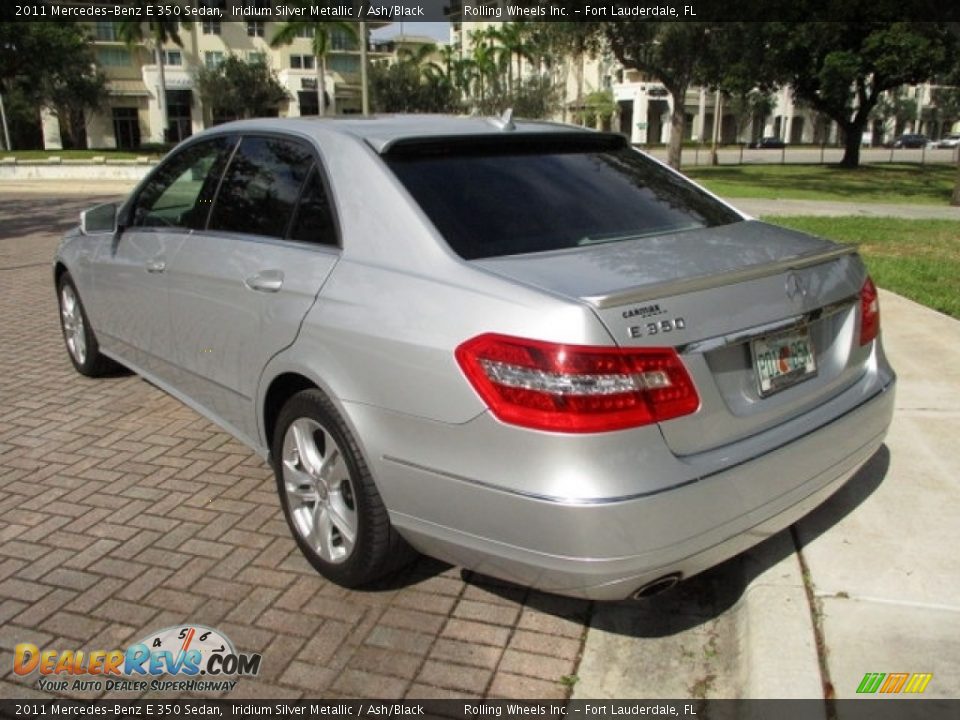 2011 Mercedes-Benz E 350 Sedan Iridium Silver Metallic / Ash/Black Photo #6