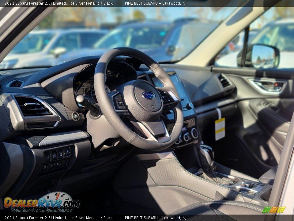 2021 Subaru Forester 2.5i Limited Ice Silver Metallic / Black Photo #13