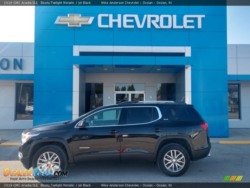 2019 GMC Acadia SLE Ebony Twilight Metallic / Jet Black Photo #1