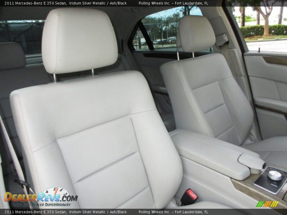 2011 Mercedes-Benz E 350 Sedan Iridium Silver Metallic / Ash/Black Photo #10