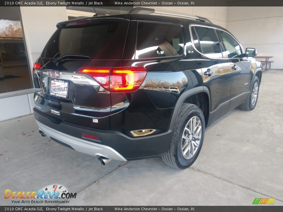 2019 GMC Acadia SLE Ebony Twilight Metallic / Jet Black Photo #4