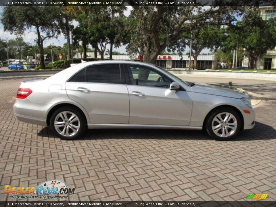 2011 Mercedes-Benz E 350 Sedan Iridium Silver Metallic / Ash/Black Photo #13