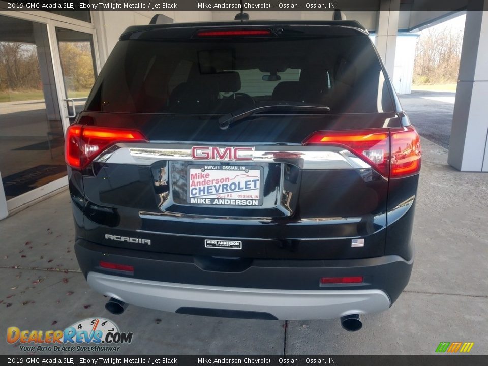 2019 GMC Acadia SLE Ebony Twilight Metallic / Jet Black Photo #5