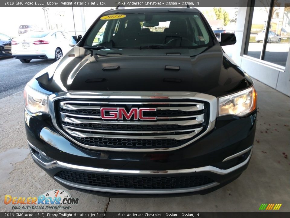 2019 GMC Acadia SLE Ebony Twilight Metallic / Jet Black Photo #11