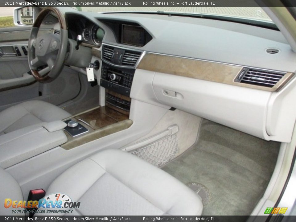 2011 Mercedes-Benz E 350 Sedan Iridium Silver Metallic / Ash/Black Photo #21