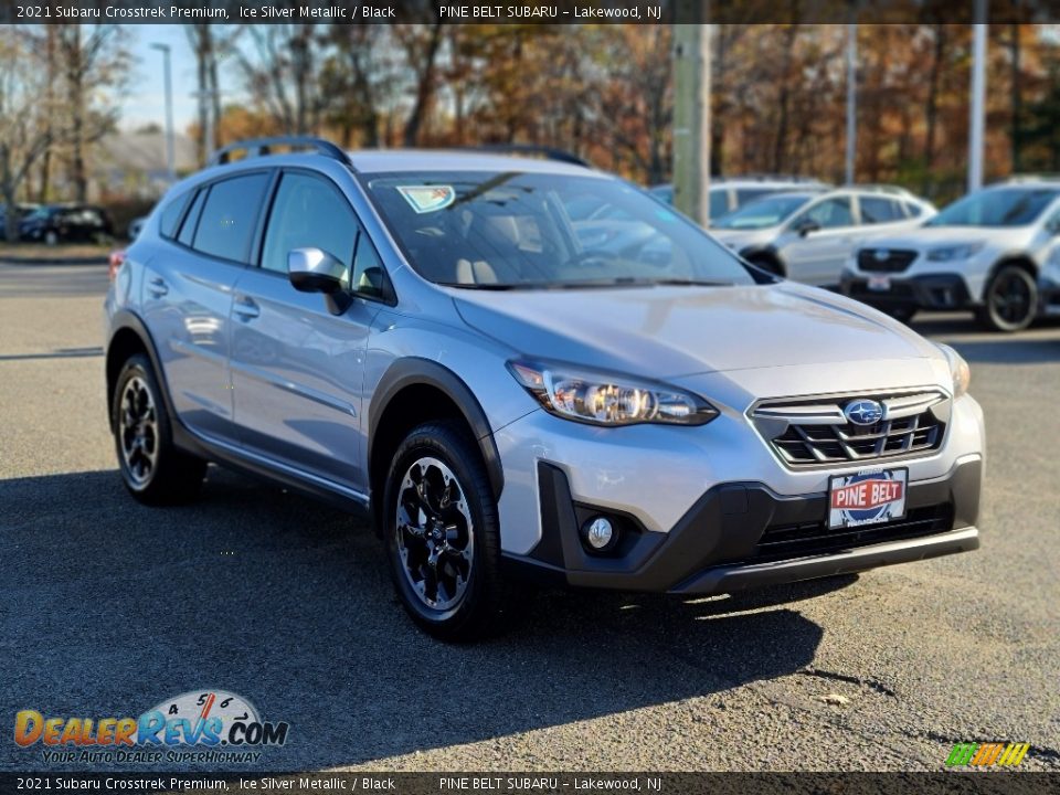 2021 Subaru Crosstrek Premium Ice Silver Metallic / Black Photo #1