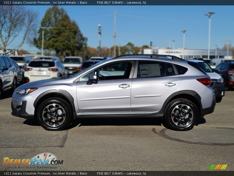 2021 Subaru Crosstrek Premium Ice Silver Metallic / Black Photo #4