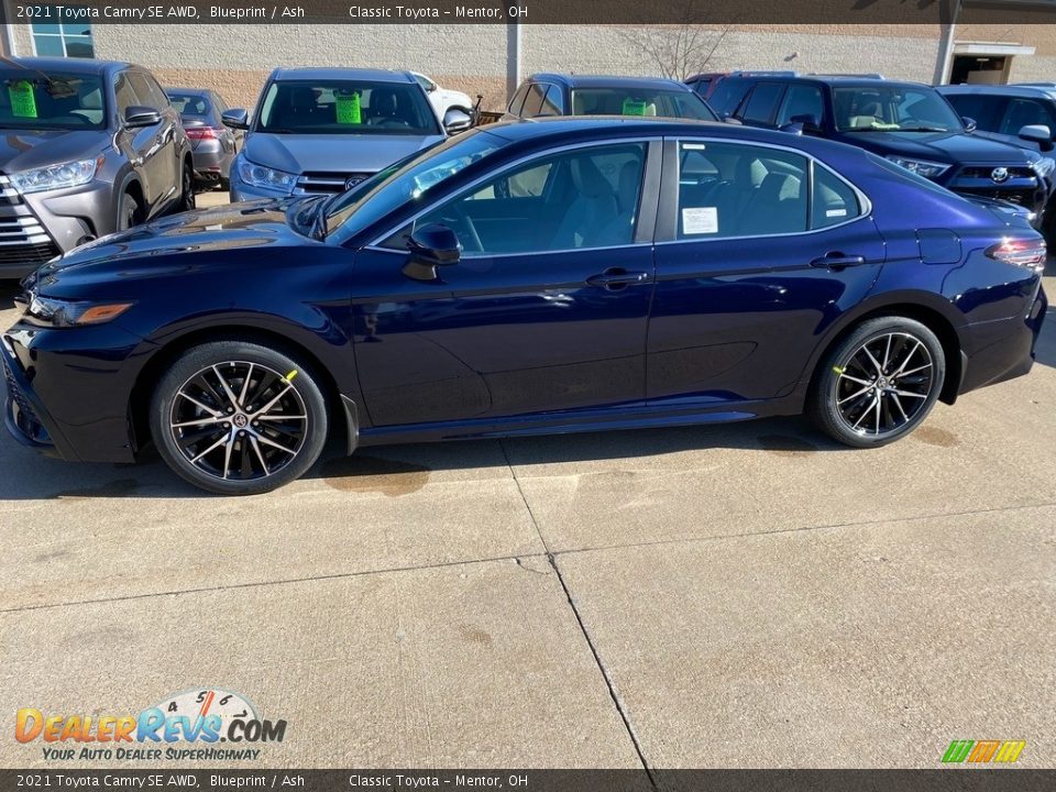2021 Toyota Camry SE AWD Blueprint / Ash Photo #1