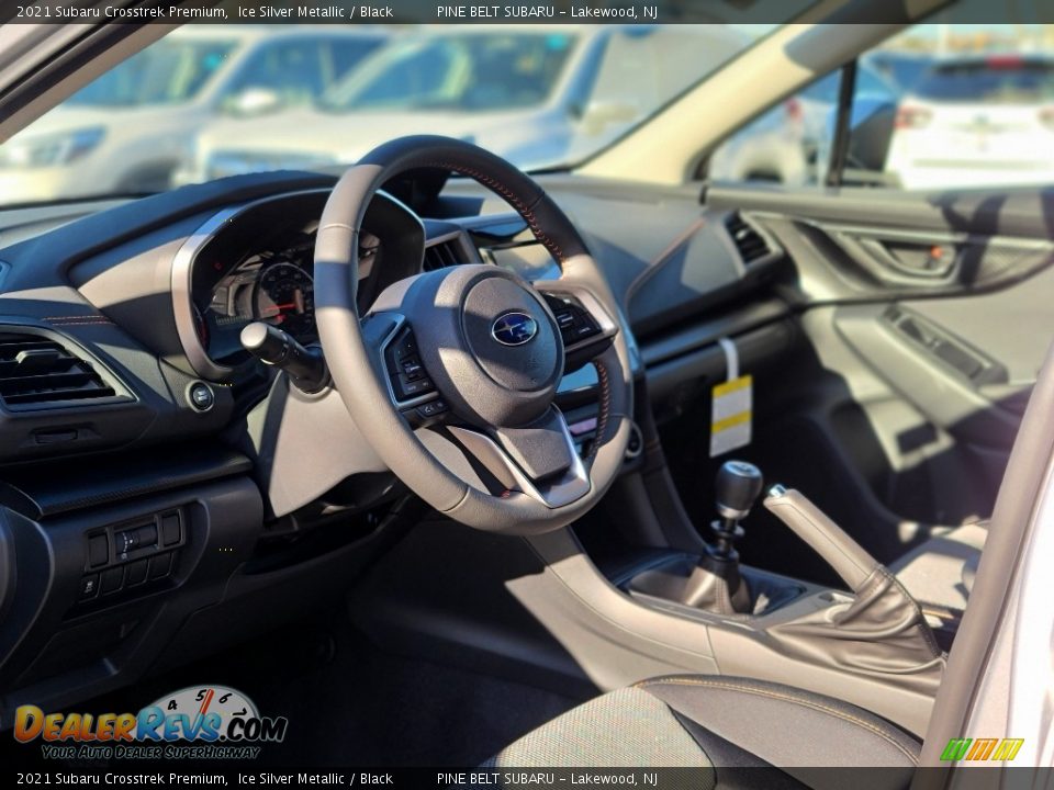 2021 Subaru Crosstrek Premium Ice Silver Metallic / Black Photo #13
