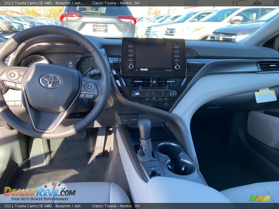 Dashboard of 2021 Toyota Camry SE AWD Photo #4