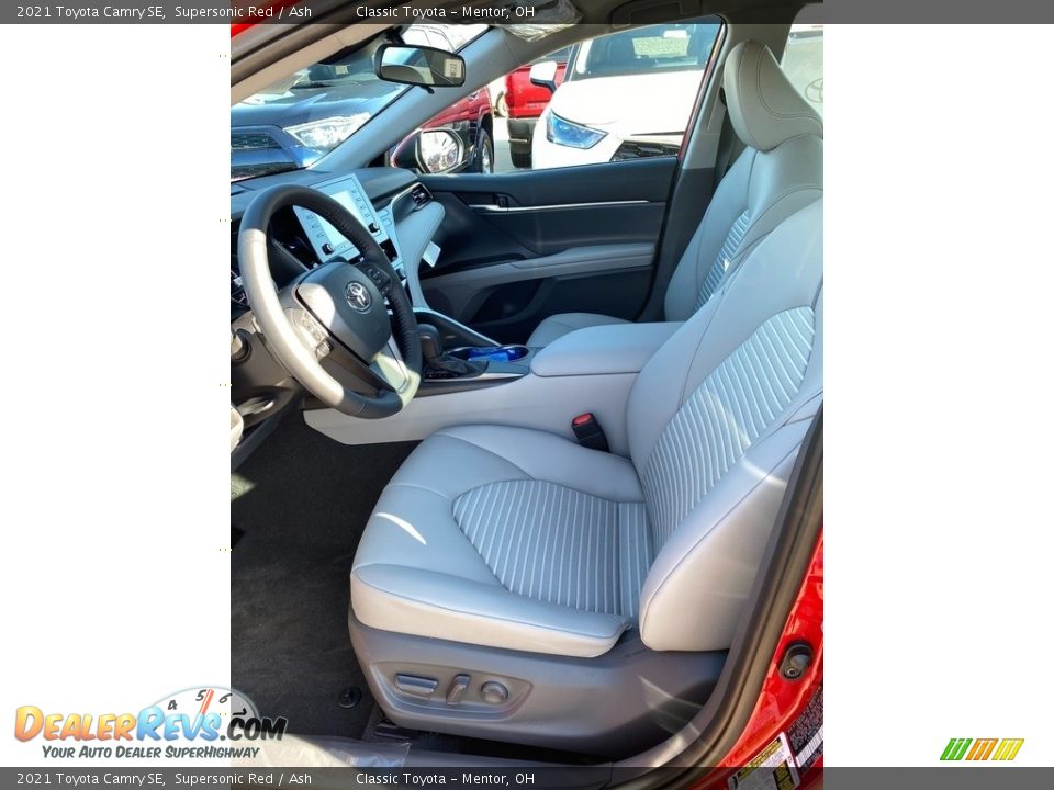 2021 Toyota Camry SE Supersonic Red / Ash Photo #2
