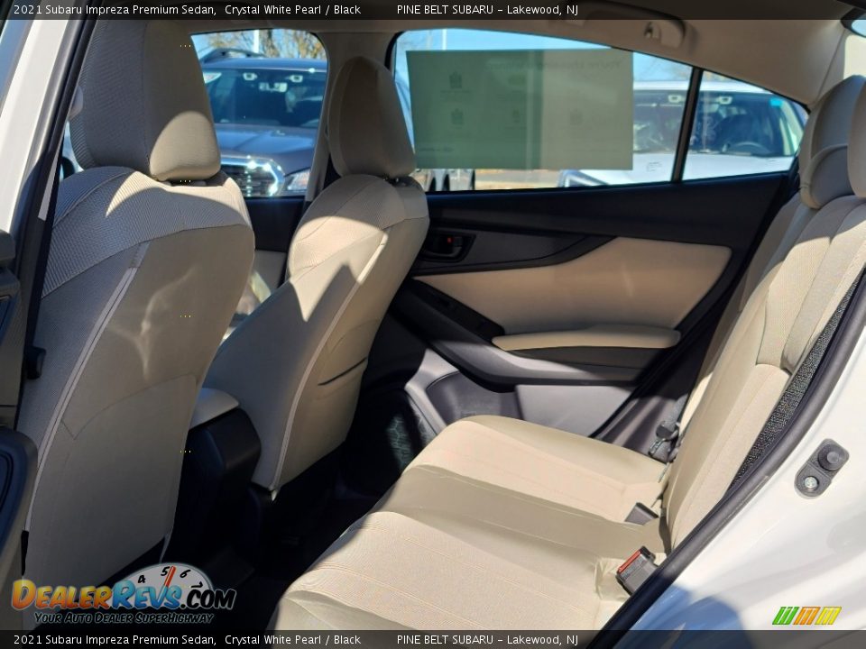 2021 Subaru Impreza Premium Sedan Crystal White Pearl / Black Photo #9