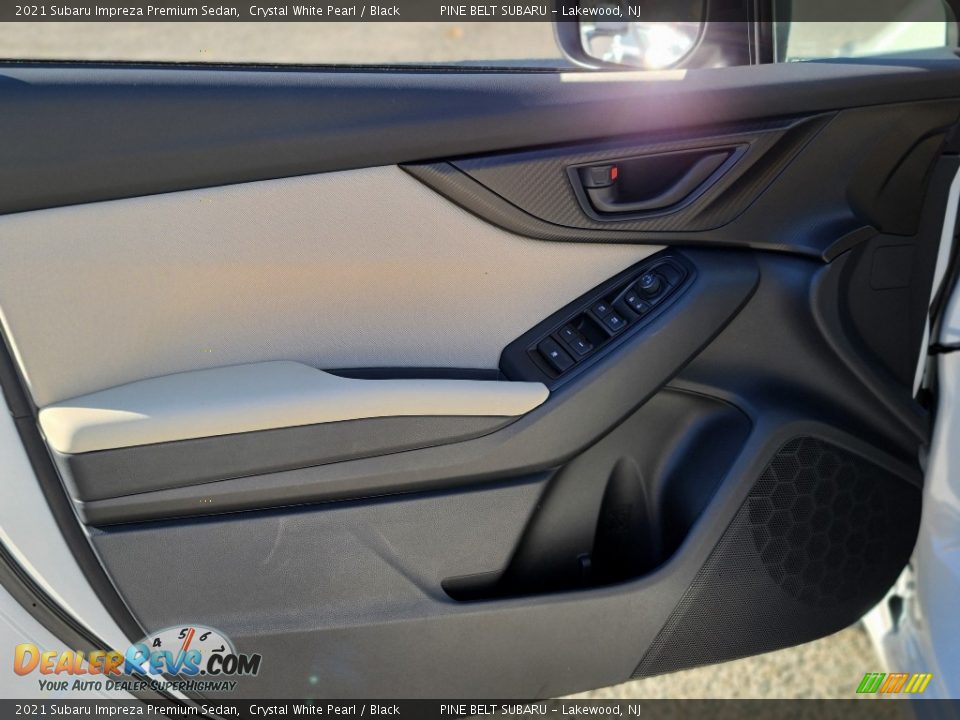 2021 Subaru Impreza Premium Sedan Crystal White Pearl / Black Photo #12