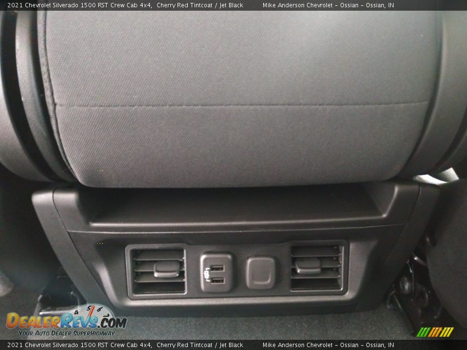 2021 Chevrolet Silverado 1500 RST Crew Cab 4x4 Cherry Red Tintcoat / Jet Black Photo #20