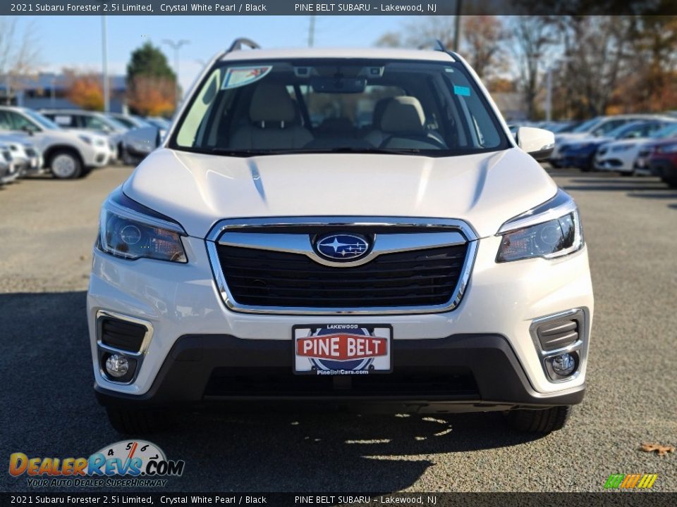 2021 Subaru Forester 2.5i Limited Crystal White Pearl / Black Photo #3