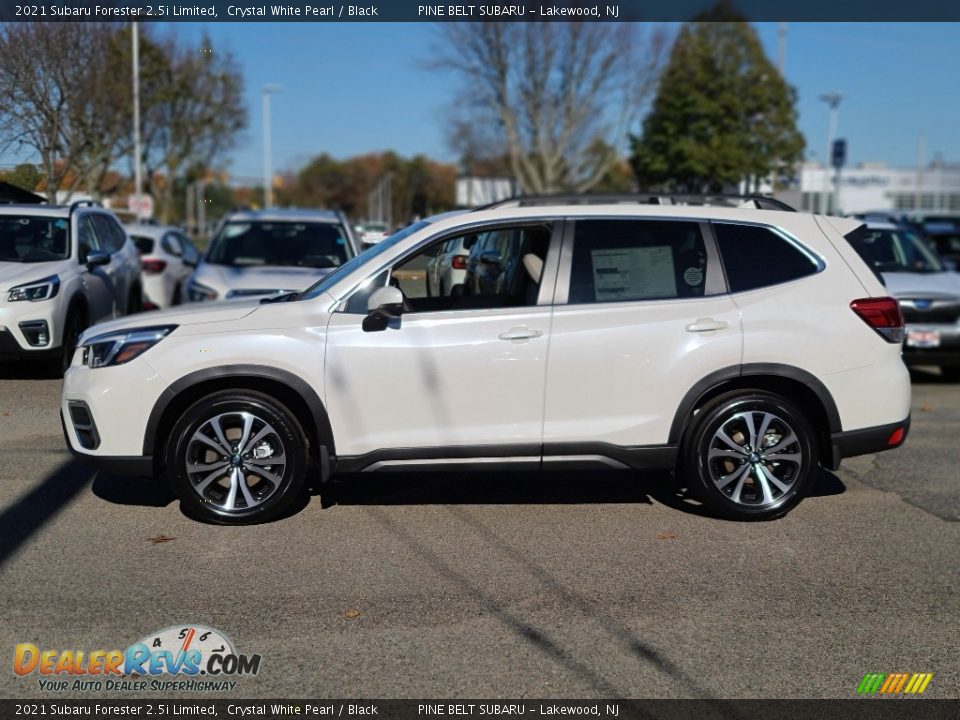 2021 Subaru Forester 2.5i Limited Crystal White Pearl / Black Photo #4