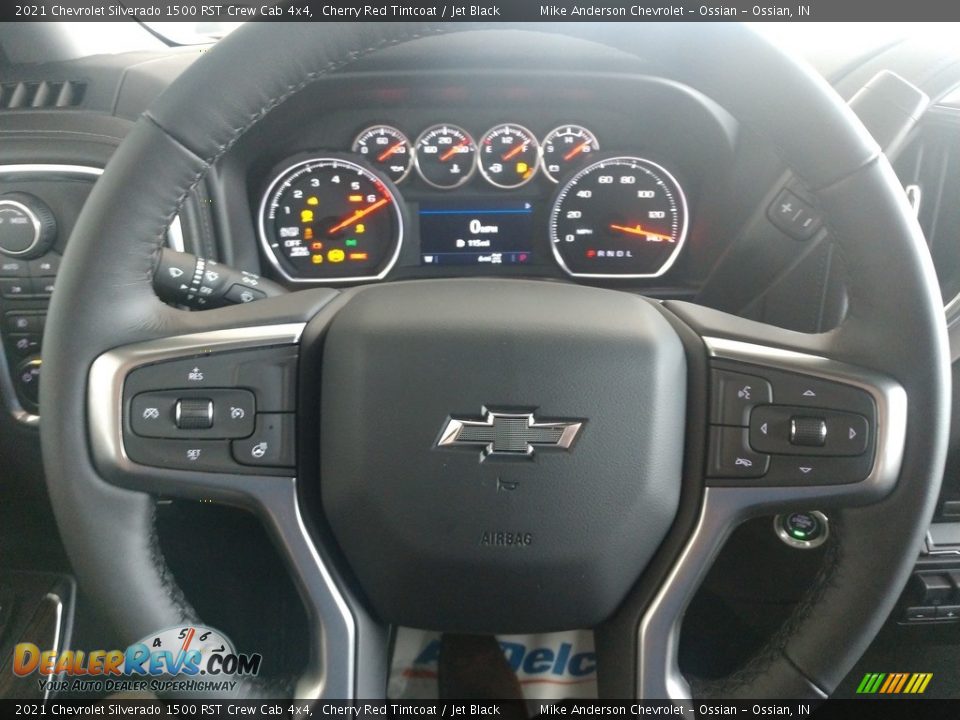 2021 Chevrolet Silverado 1500 RST Crew Cab 4x4 Steering Wheel Photo #26
