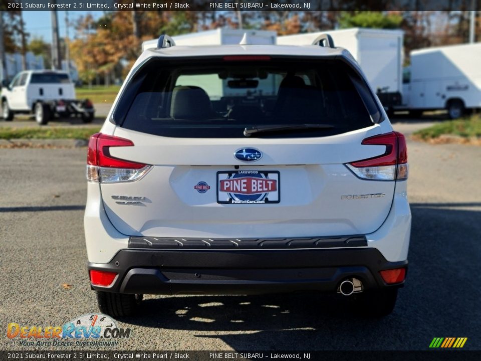 2021 Subaru Forester 2.5i Limited Crystal White Pearl / Black Photo #7