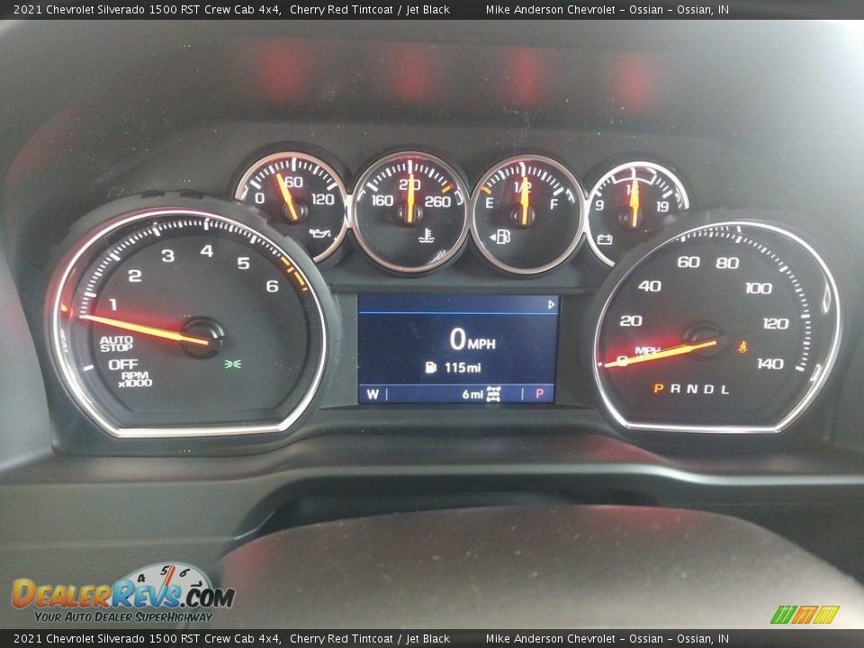 2021 Chevrolet Silverado 1500 RST Crew Cab 4x4 Gauges Photo #29