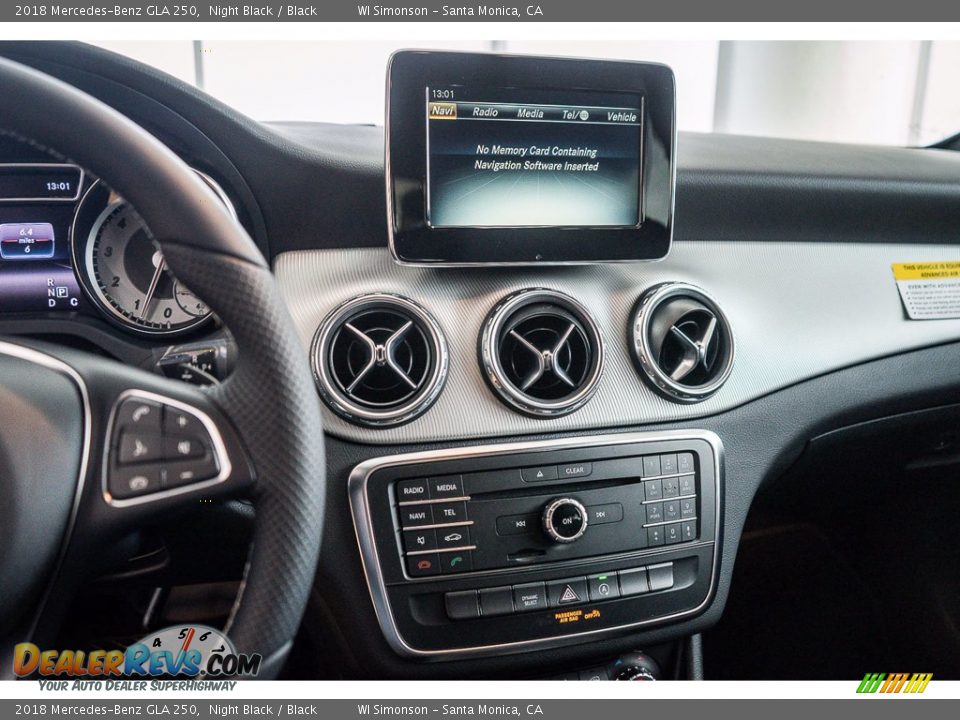 2018 Mercedes-Benz GLA 250 Night Black / Black Photo #5