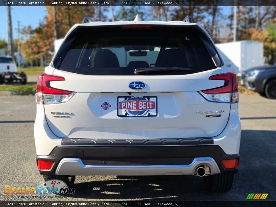 2021 Subaru Forester 2.5i Touring Crystal White Pearl / Black Photo #7