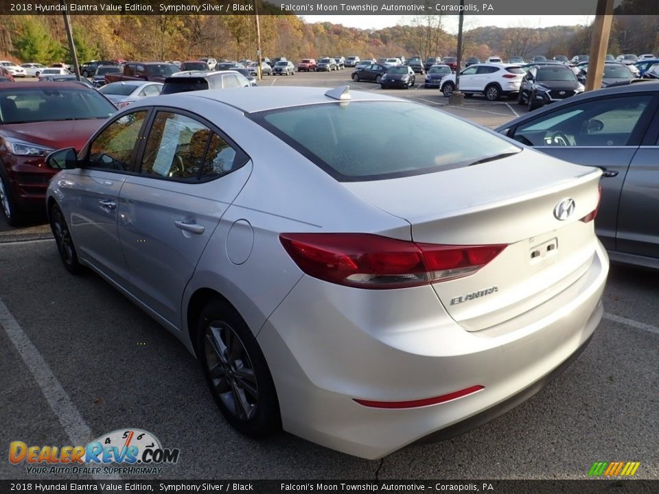 2018 Hyundai Elantra Value Edition Symphony Silver / Black Photo #2