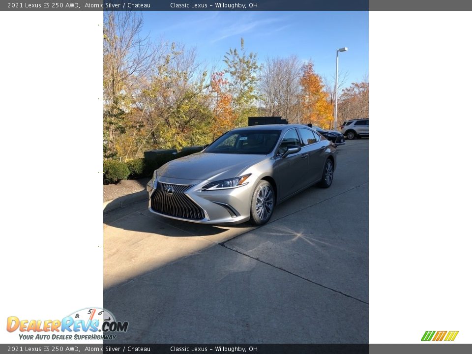 2021 Lexus ES 250 AWD Atomic Silver / Chateau Photo #1