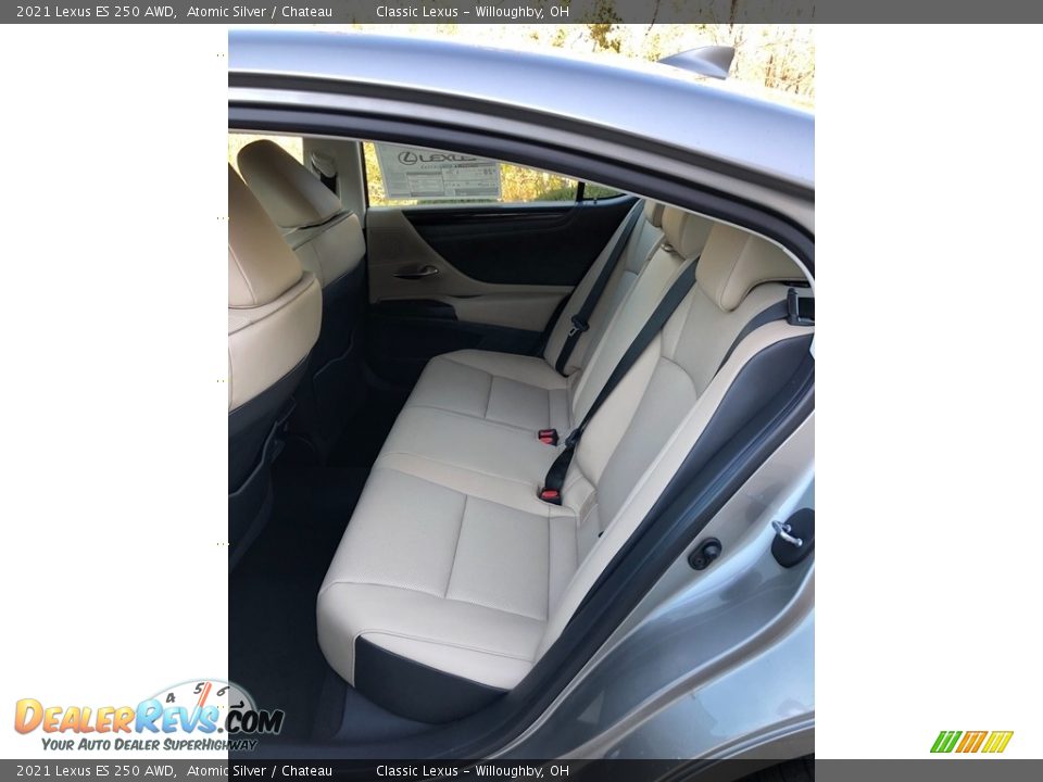 2021 Lexus ES 250 AWD Atomic Silver / Chateau Photo #3