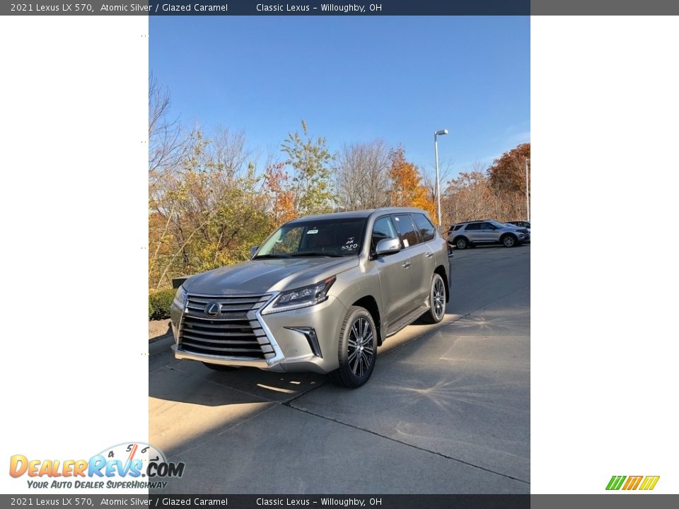 2021 Lexus LX 570 Atomic Silver / Glazed Caramel Photo #1