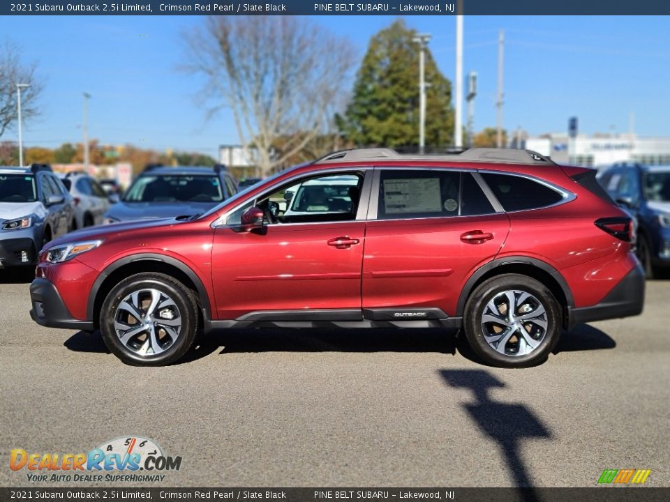 Crimson Red Pearl 2021 Subaru Outback 2.5i Limited Photo #4