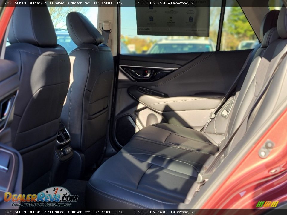 2021 Subaru Outback 2.5i Limited Crimson Red Pearl / Slate Black Photo #9