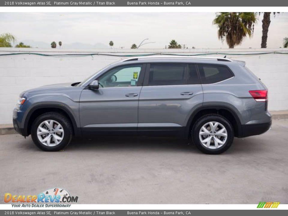 Platinum Gray Metallic 2018 Volkswagen Atlas SE Photo #8