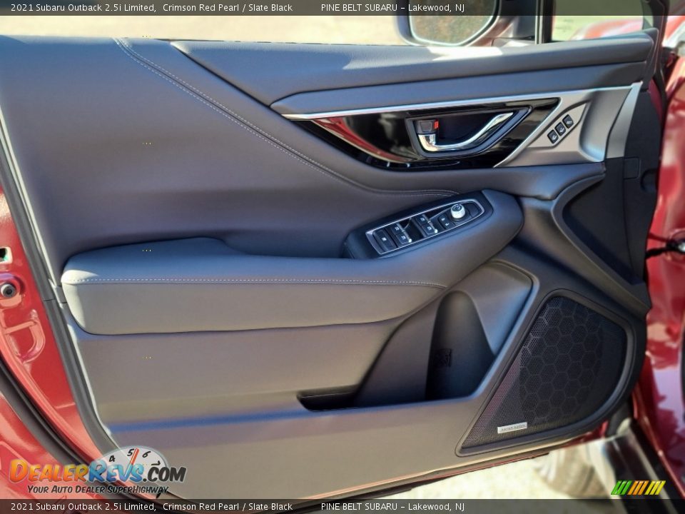 2021 Subaru Outback 2.5i Limited Crimson Red Pearl / Slate Black Photo #12