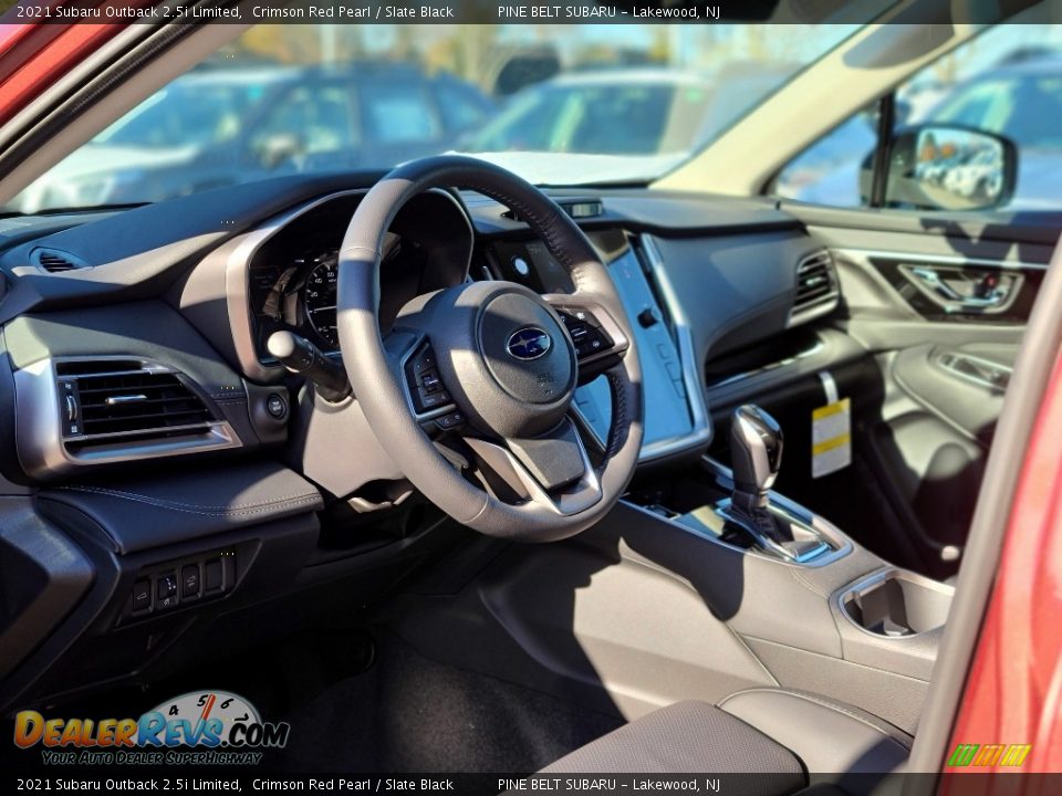 2021 Subaru Outback 2.5i Limited Crimson Red Pearl / Slate Black Photo #13