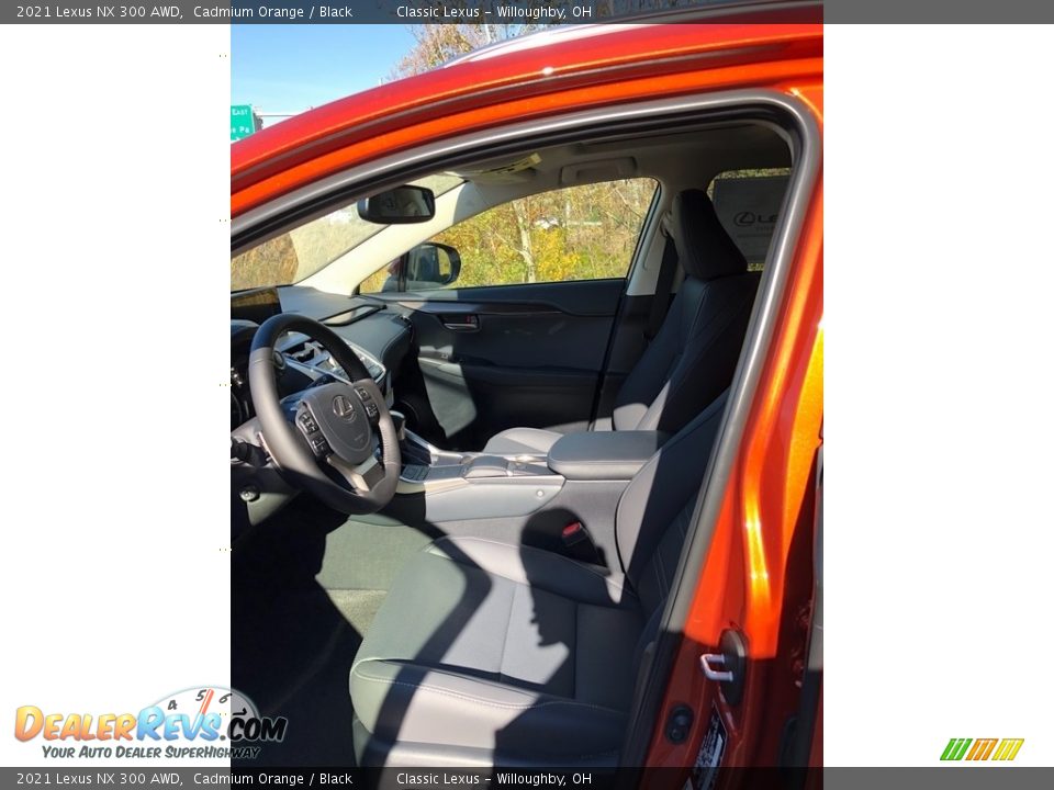 2021 Lexus NX 300 AWD Cadmium Orange / Black Photo #2