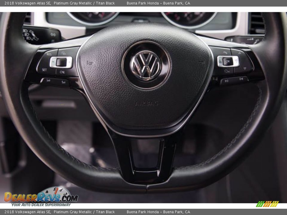 2018 Volkswagen Atlas SE Steering Wheel Photo #14