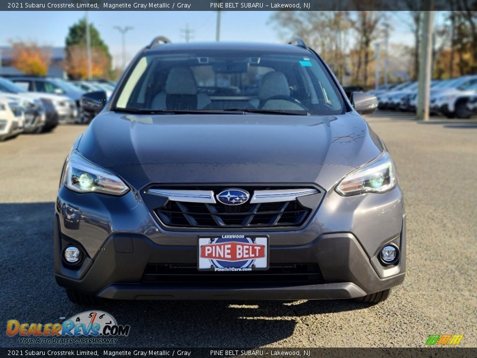 2021 Subaru Crosstrek Limited Magnetite Gray Metallic / Gray Photo #3