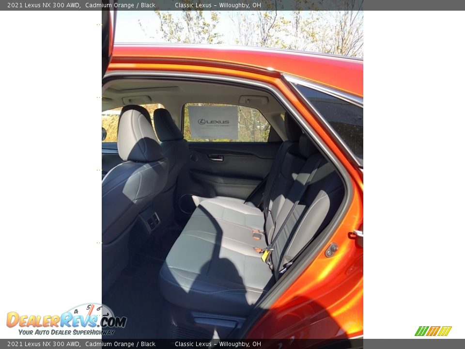 2021 Lexus NX 300 AWD Cadmium Orange / Black Photo #3