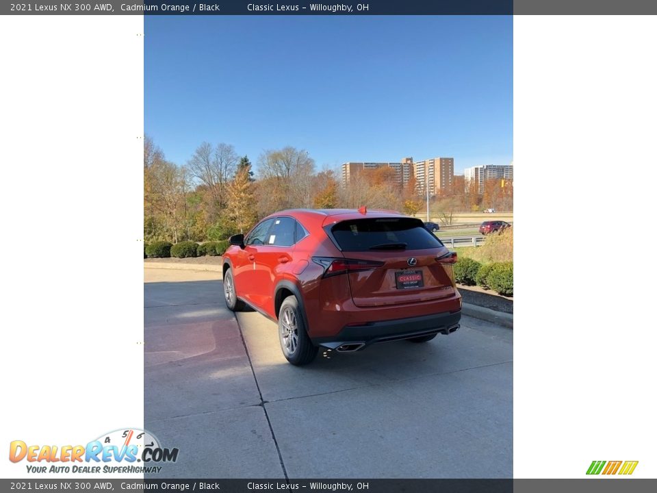 2021 Lexus NX 300 AWD Cadmium Orange / Black Photo #4