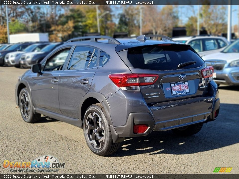 2021 Subaru Crosstrek Limited Magnetite Gray Metallic / Gray Photo #6