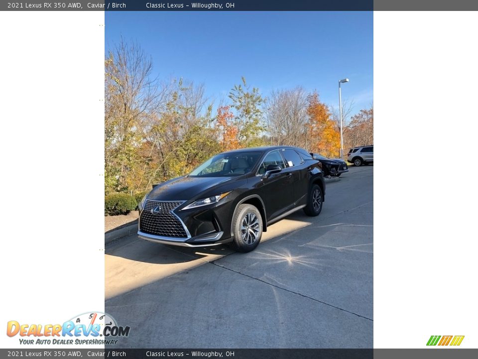 2021 Lexus RX 350 AWD Caviar / Birch Photo #1