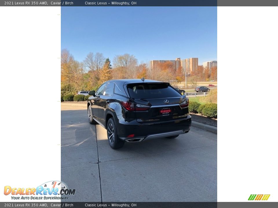 2021 Lexus RX 350 AWD Caviar / Birch Photo #4