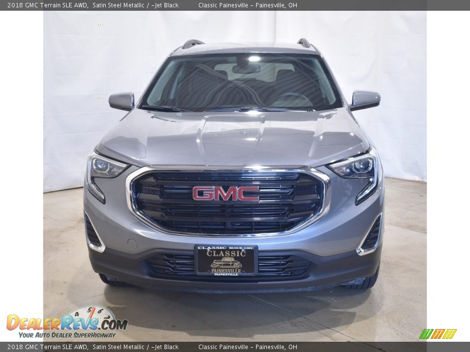 2018 GMC Terrain SLE AWD Satin Steel Metallic / ­Jet Black Photo #4