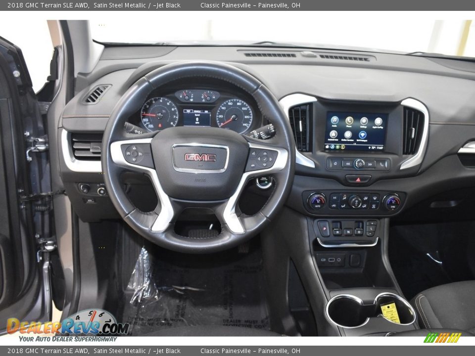 2018 GMC Terrain SLE AWD Satin Steel Metallic / ­Jet Black Photo #11