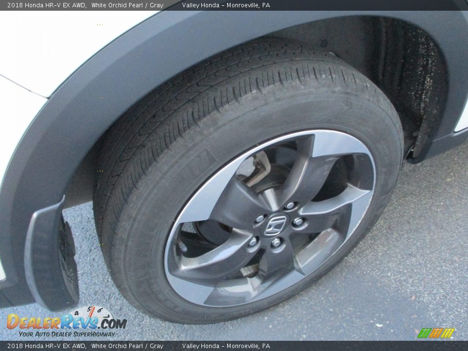 2018 Honda HR-V EX AWD White Orchid Pearl / Gray Photo #6