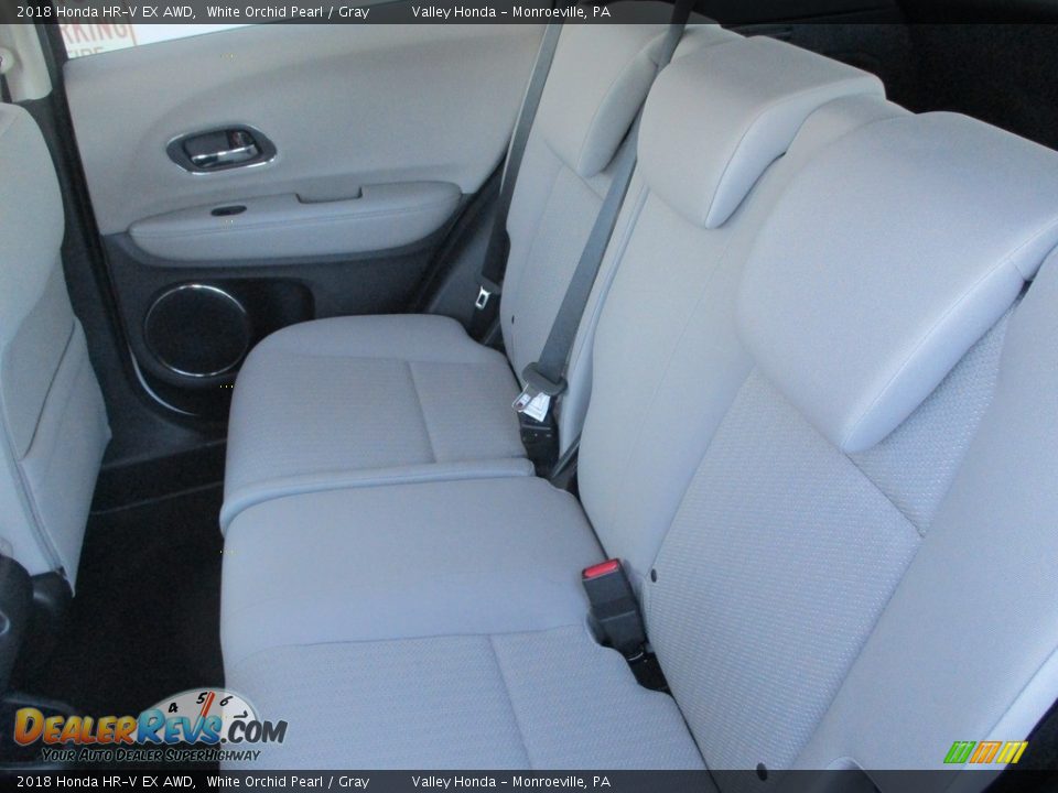 2018 Honda HR-V EX AWD White Orchid Pearl / Gray Photo #13