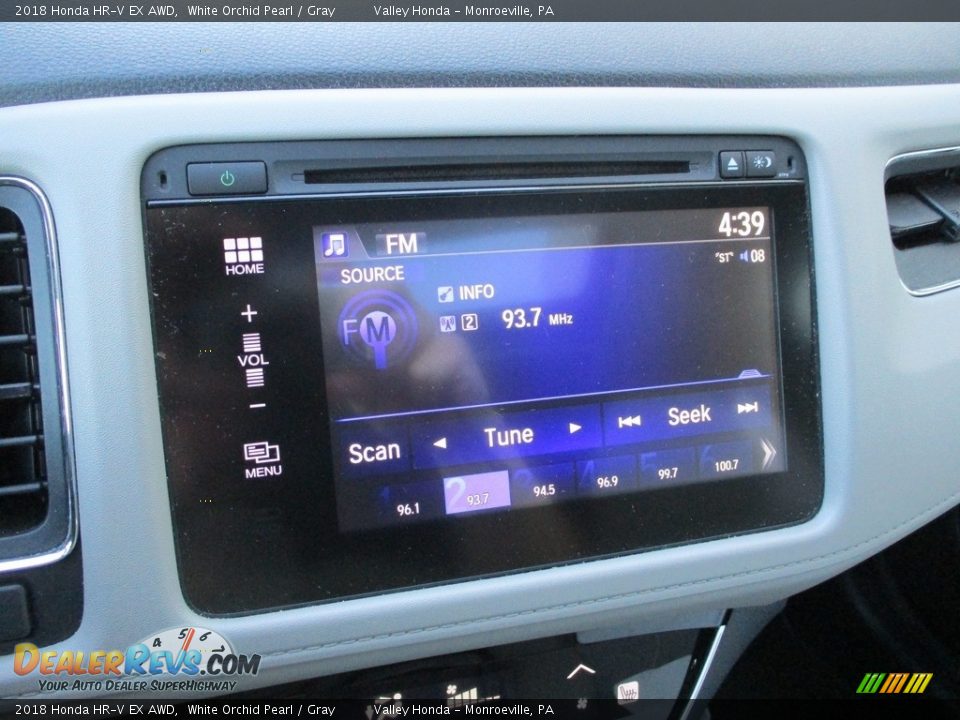 2018 Honda HR-V EX AWD White Orchid Pearl / Gray Photo #15