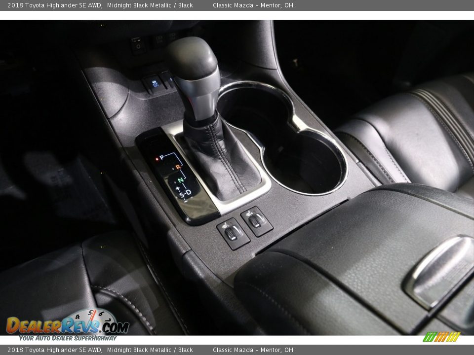 2018 Toyota Highlander SE AWD Midnight Black Metallic / Black Photo #13